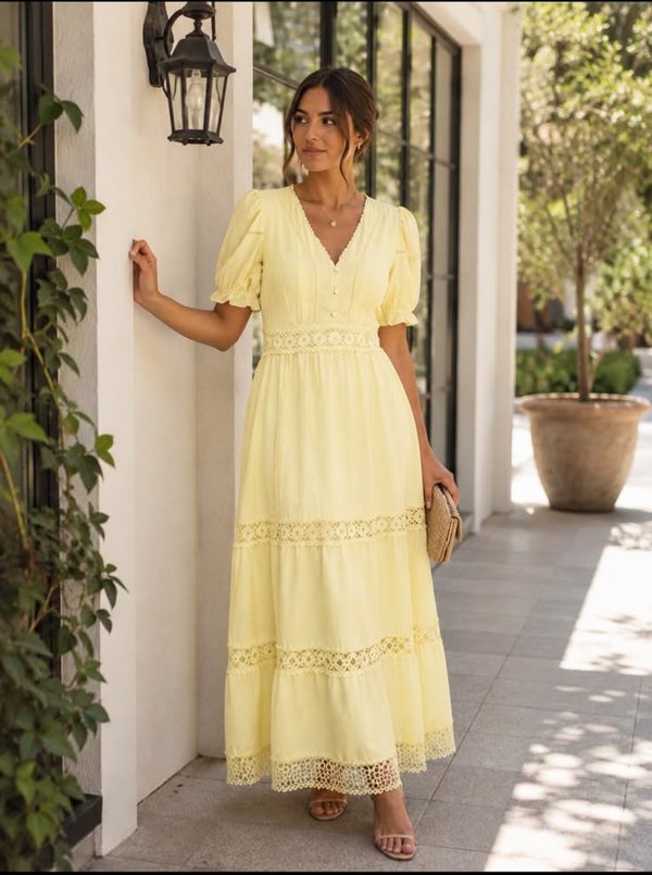 Vestido con detalles en Gripur 