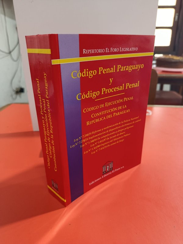 Código Penal y Procesal Penal Tamaño Grande