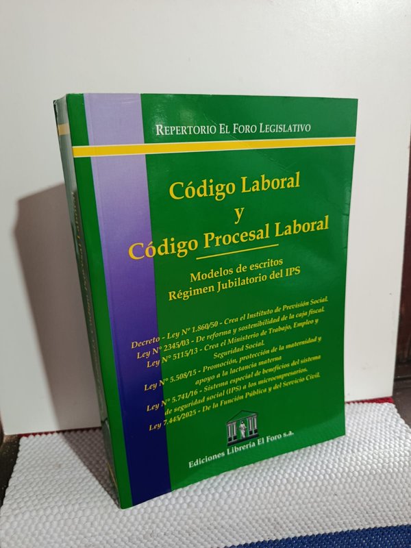 Código Laboral y Procesal Laboral Tamaño Grande