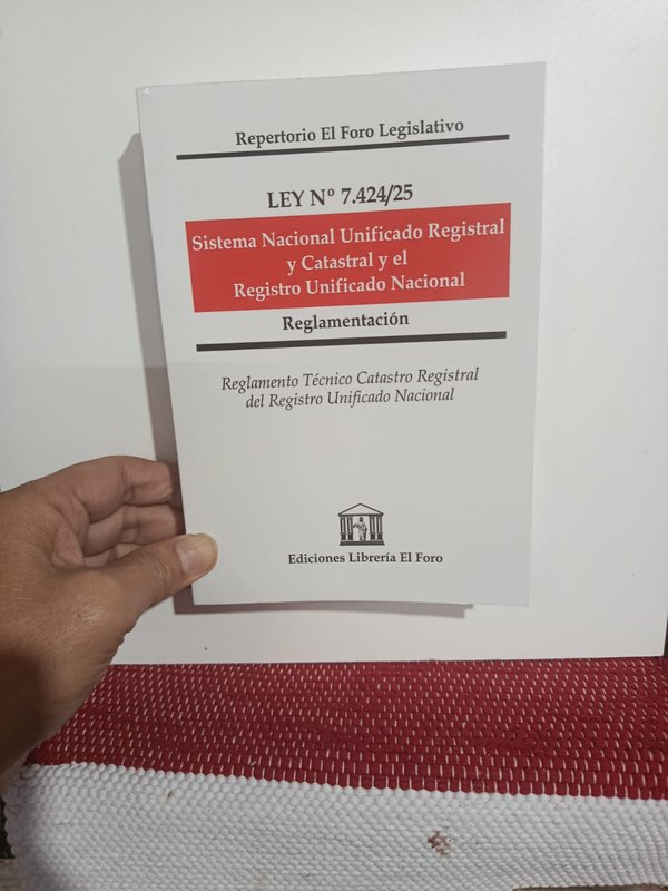 Sistema Nacional Unificdo Registral y Catastral y el Registro Unificado Nacional