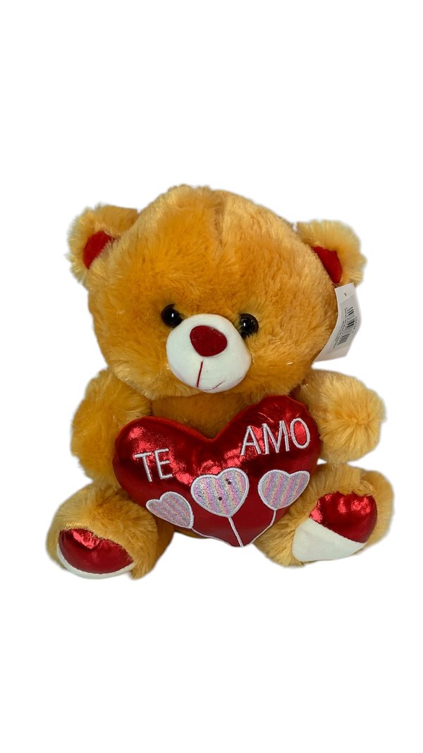 PELUCHE TE AMO MARRON