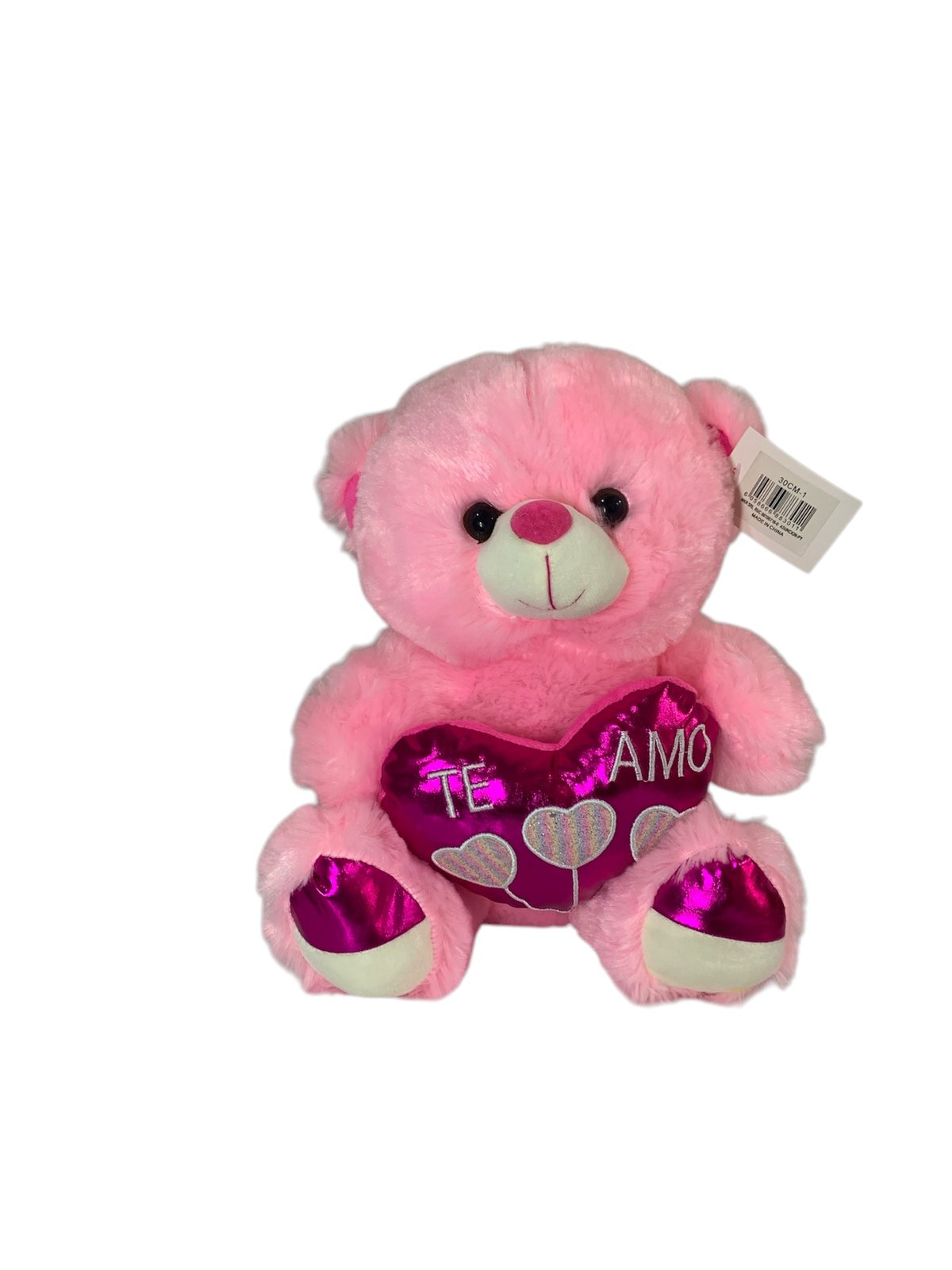 PELUCHE TE AMO ROSADO