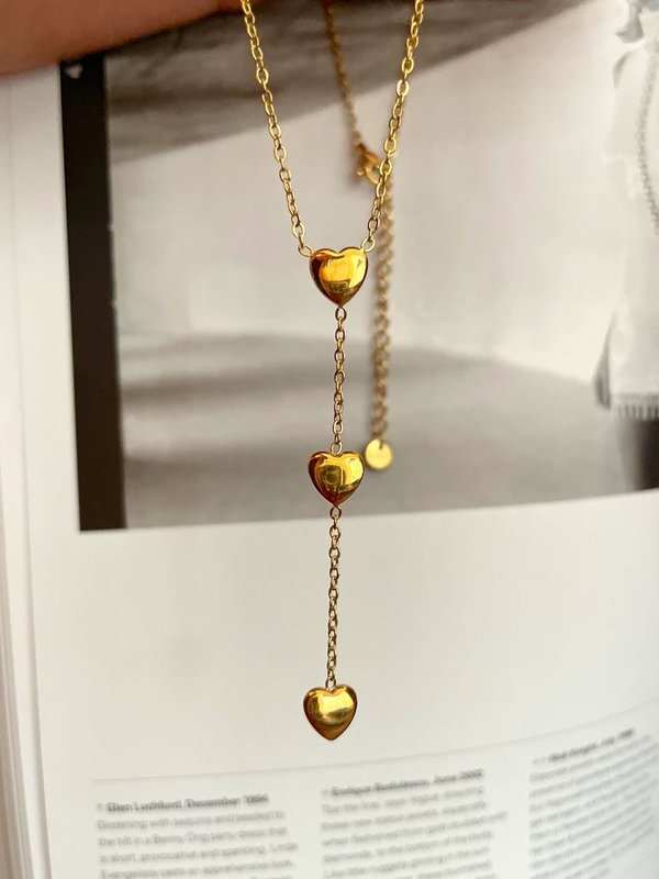 Corbatita corazones 