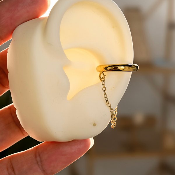 Earcuff acero inoxidable 