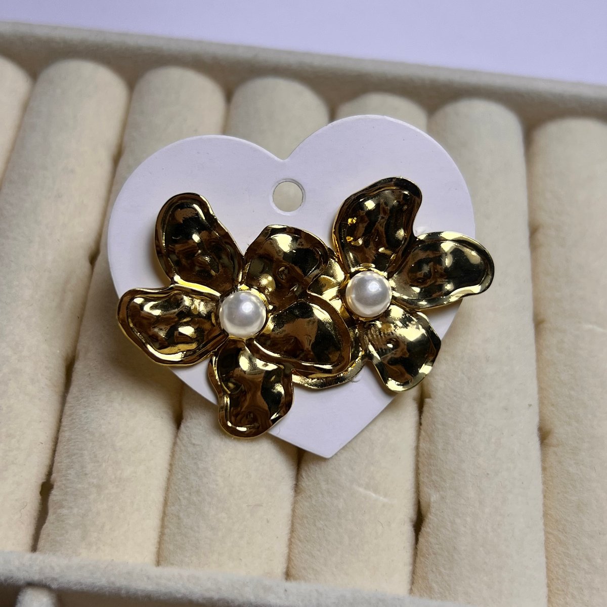 Aros con perlas - 2