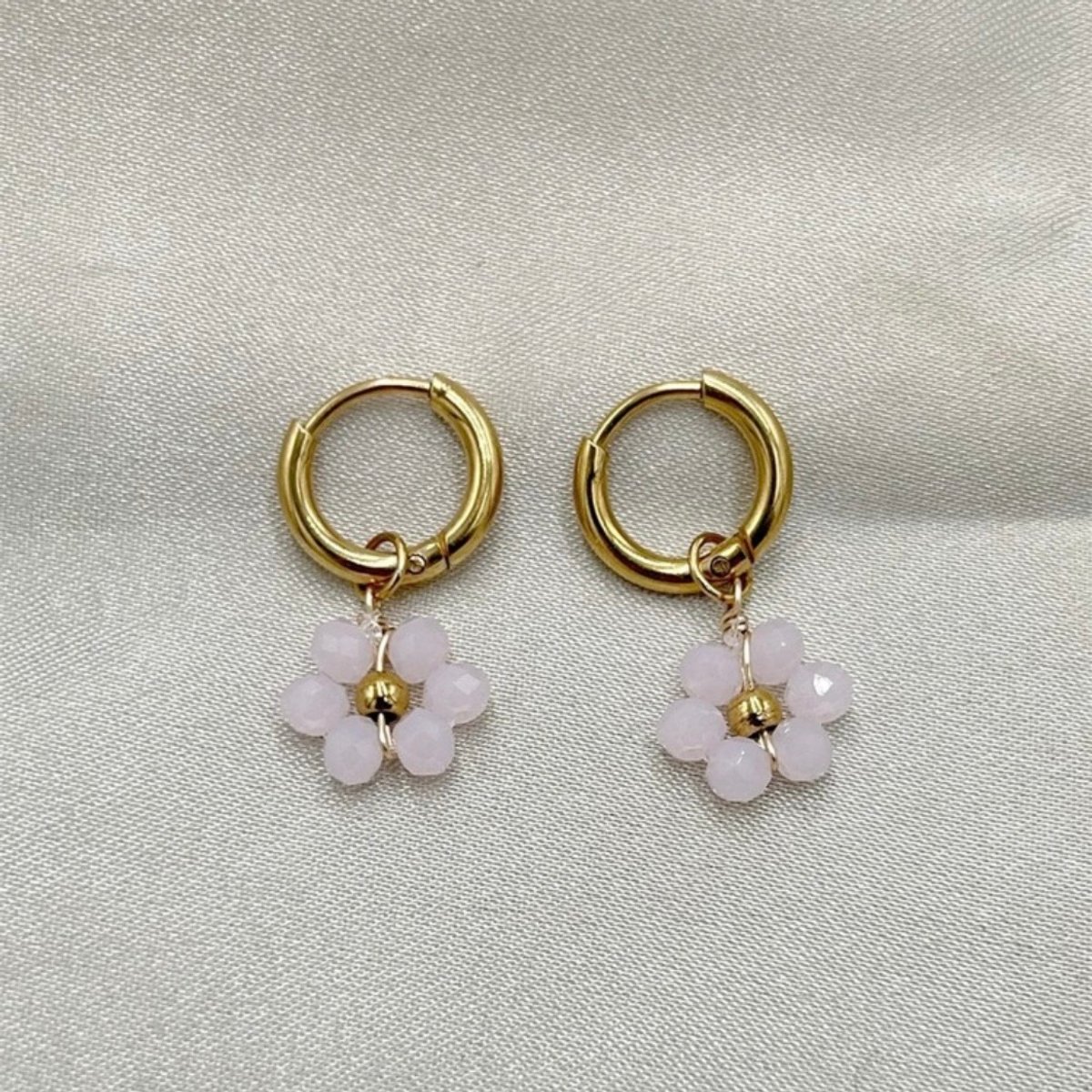 Argollitas margarita pink - 3