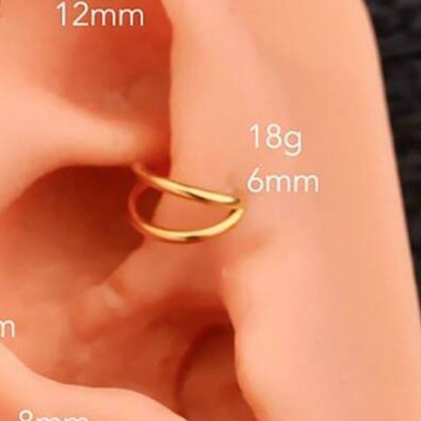 Argollita doble 6 mm