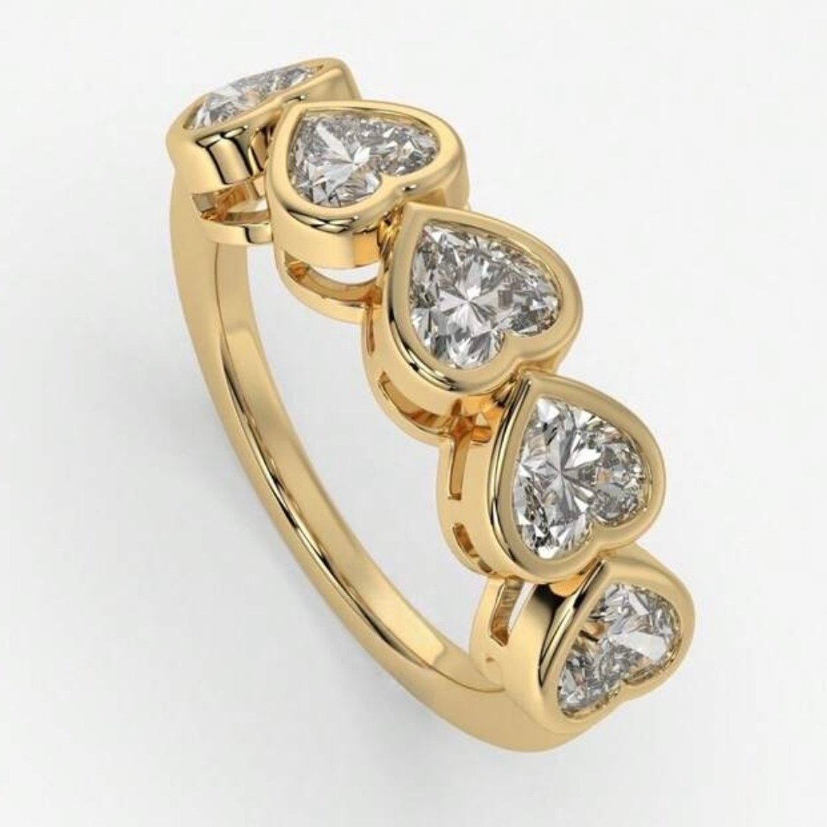 Anillo corazones  - 2