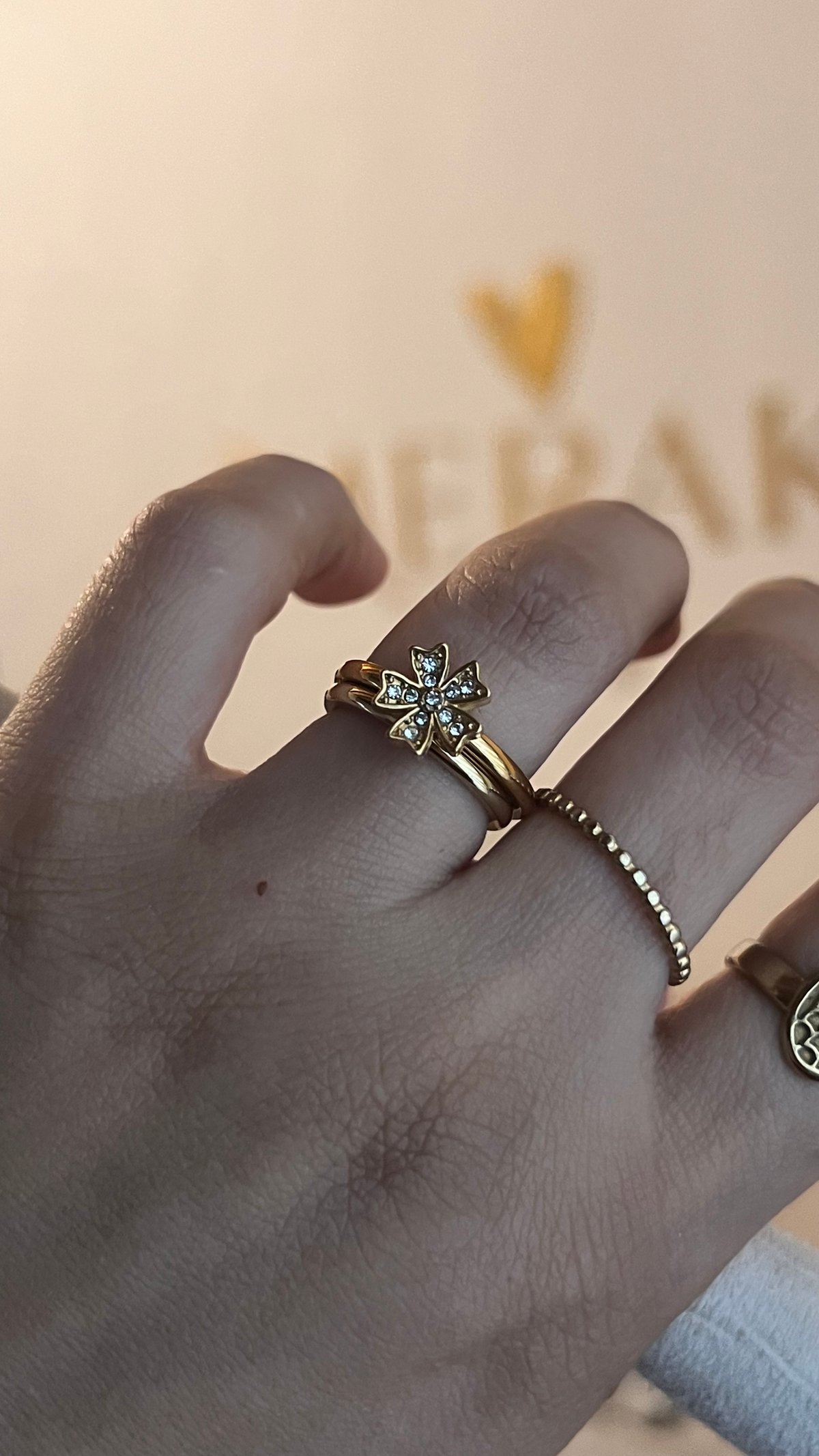 Anillo circones Talle 17  - 2
