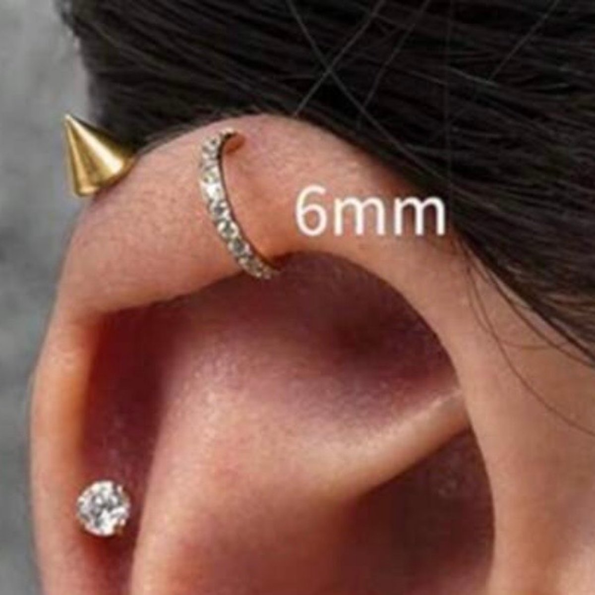 Argollita mini 6 mm - 2