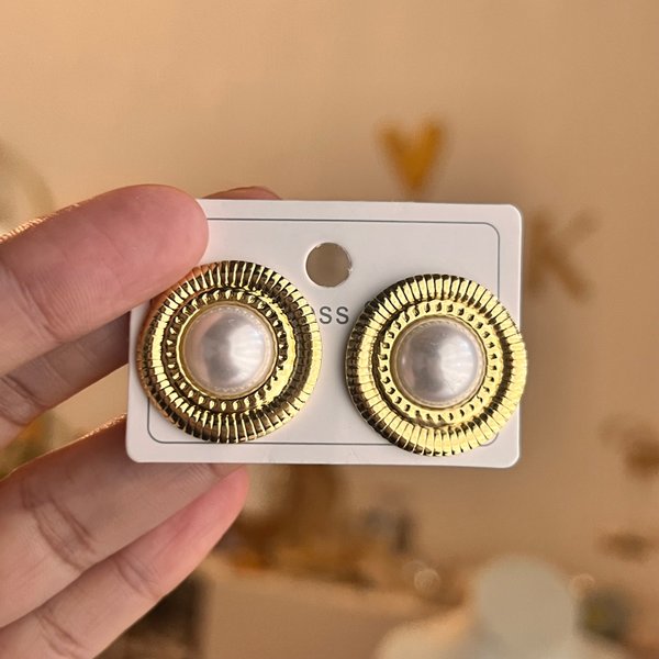 Aros Dorados acero 
