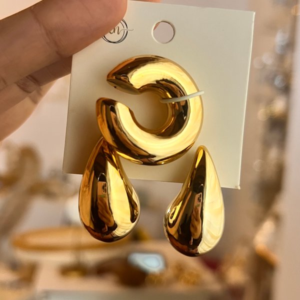 Set de aros +earcuff