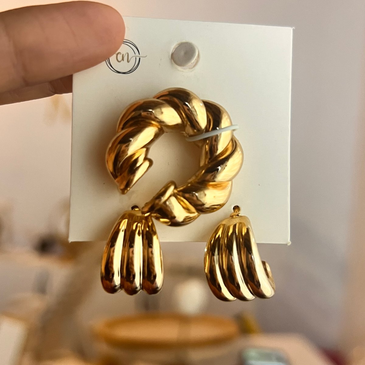 Set de aros +earcuff - 5