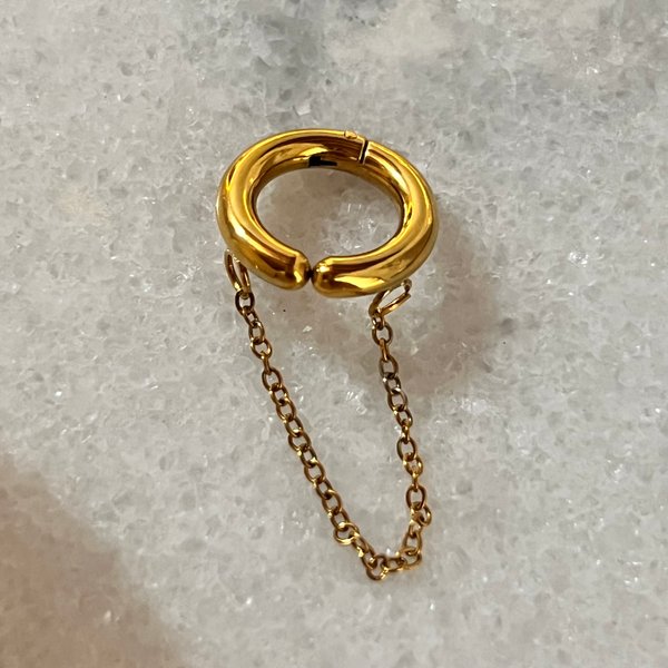 Earcuff acero inoxidable 