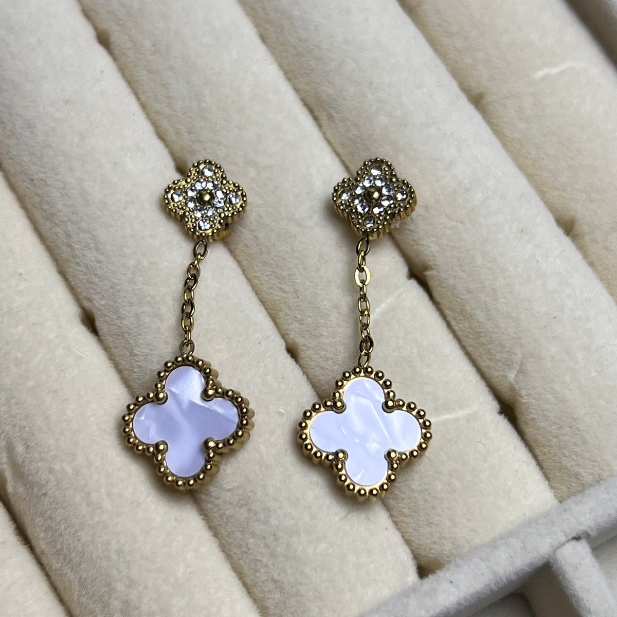 Aros clover colgante  - 2