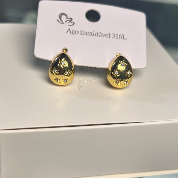 Argollas gotitas mini 