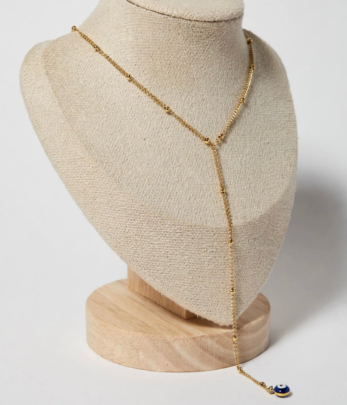 Collar corbatita ojo turco