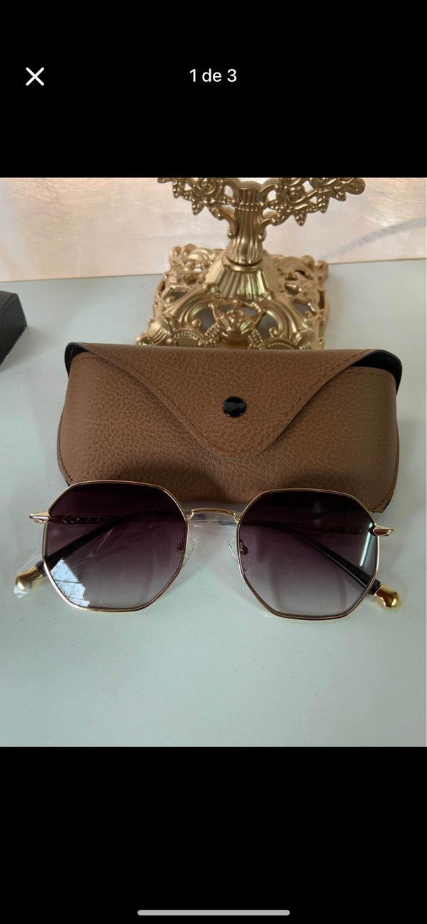 Gafas de sol octogonales 