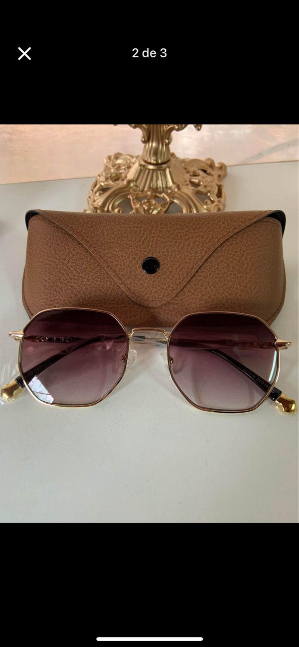 Gafas de sol octogonales 