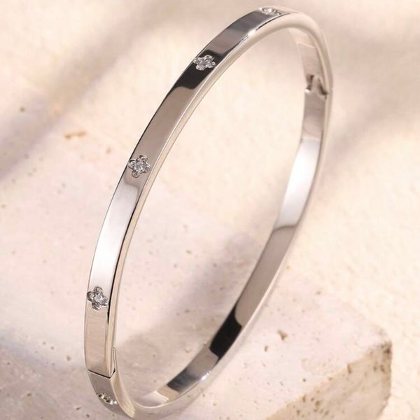 Esclava Silver strass