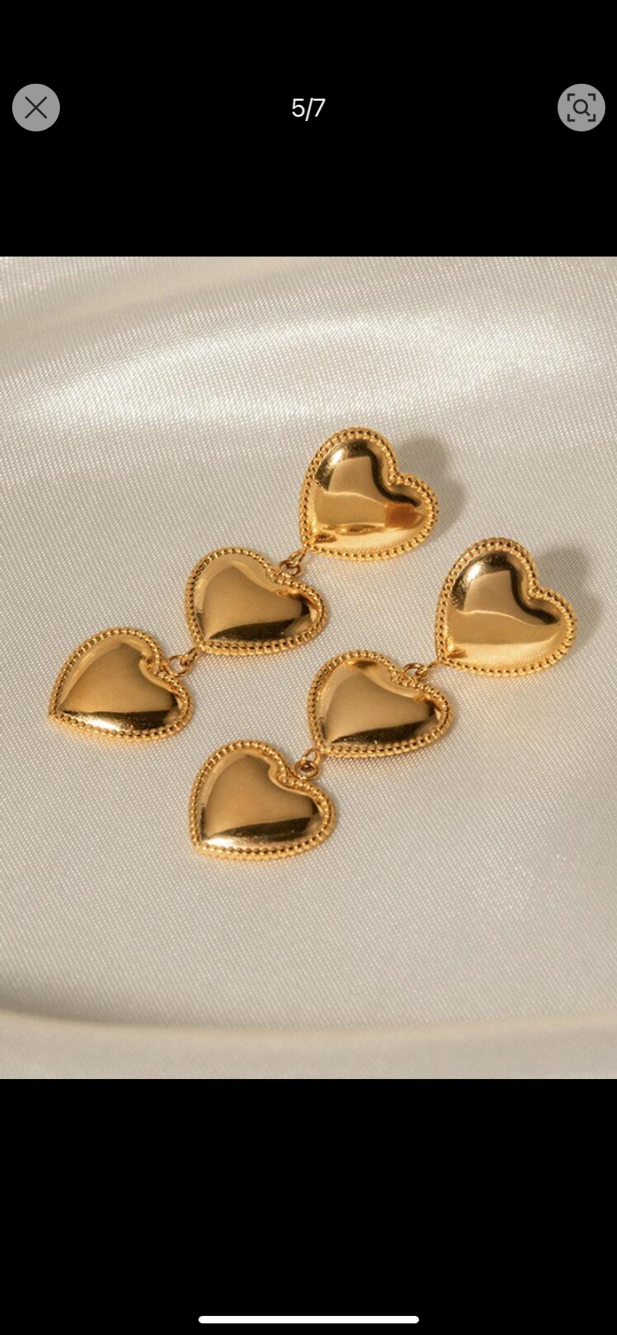 Aretes corazón  - 2