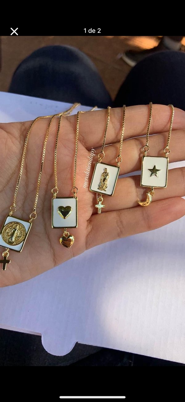 Collar enchapado 