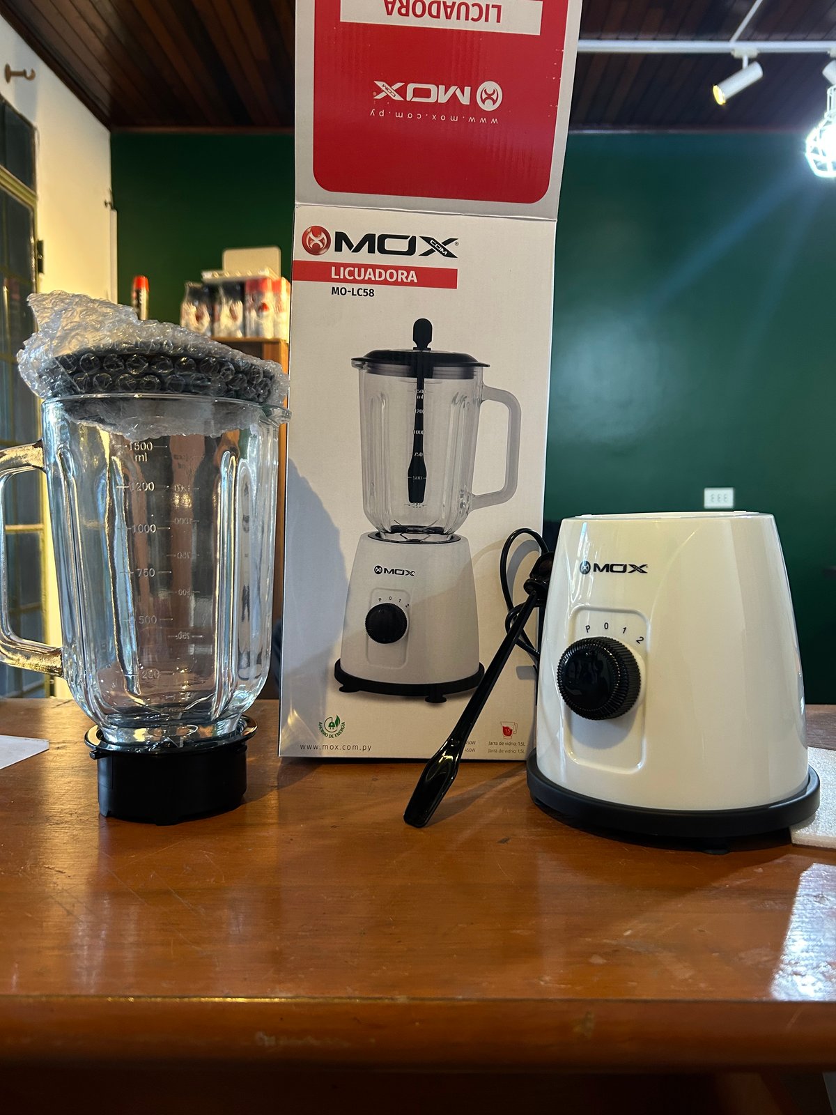 Licuadora de Vidrio-MOX/ MO-LC58