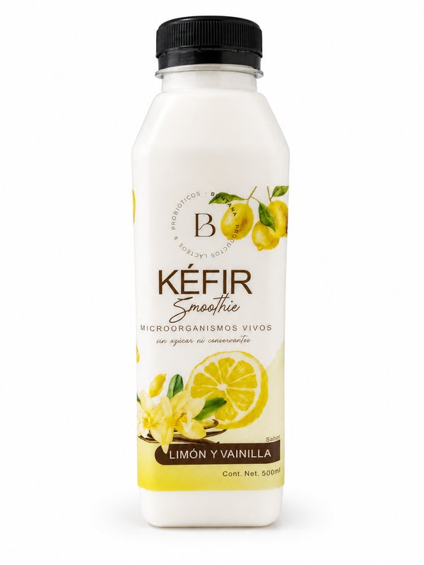 Bontana – KÉFIR Smoothie (Sabor Limón y Vainilla)