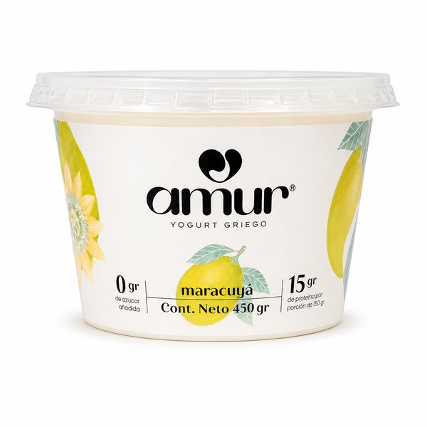 amur – YOGURT GRIEGO (sabor maracuyá)