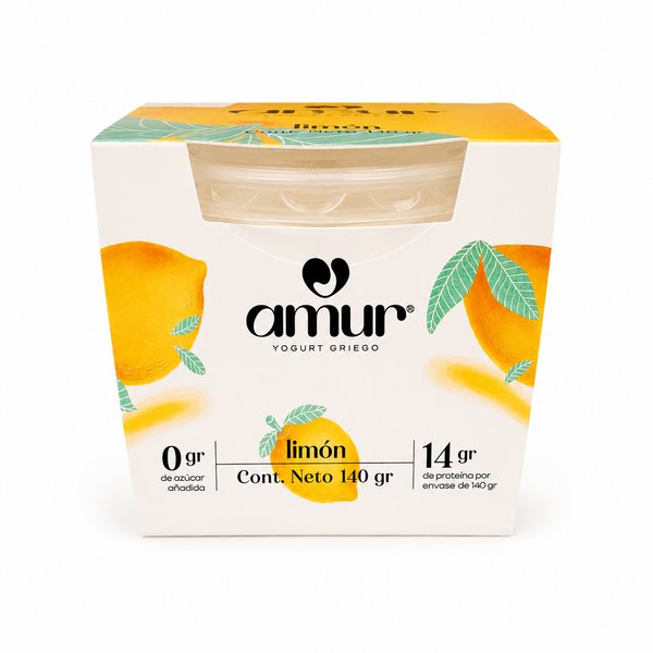 amur – YOGURT GRIEGO (sabor limón)