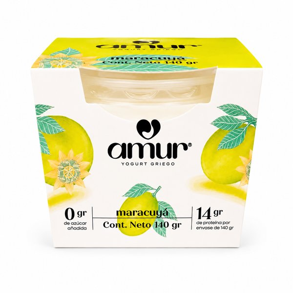 amur – YOGURT GRIEGO (sabor maracuyá)