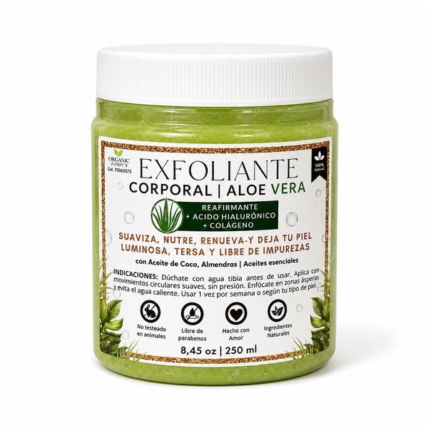 Organic Juddy's – Exfoliante Corporal | Aloe Vera