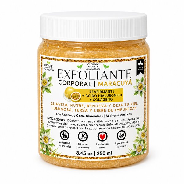 Organic Juddy's – Exfoliante Corporal | Maracuyá