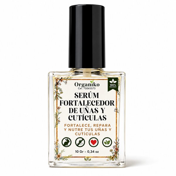 Organiko – Serúm Fortalecedor de Uñas y Cutículas (100% Orgánico)