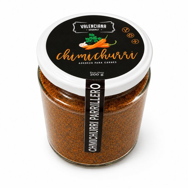 VALENCIANA GOURMET – chimichurri (Aderezo para carnes / Chimichurri parrillero)
