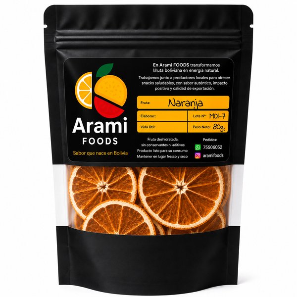 Arami Foods – Naranja Deshidratada