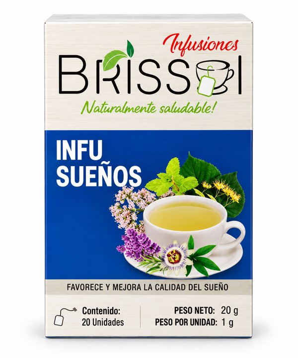 BRISSOL – INFU SUEÑOS (Infusiones Naturalmente saludable!)