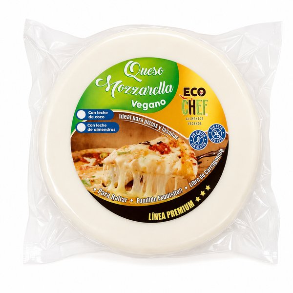 Eco Chef – Queso Mozzarella Vegano.