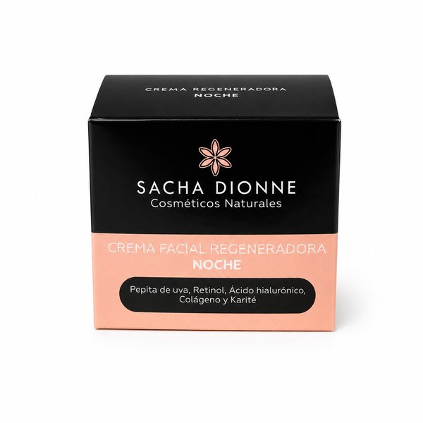 Sacha Dionne Cosméticos Naturales – Crema Facial Regeneradora Noche