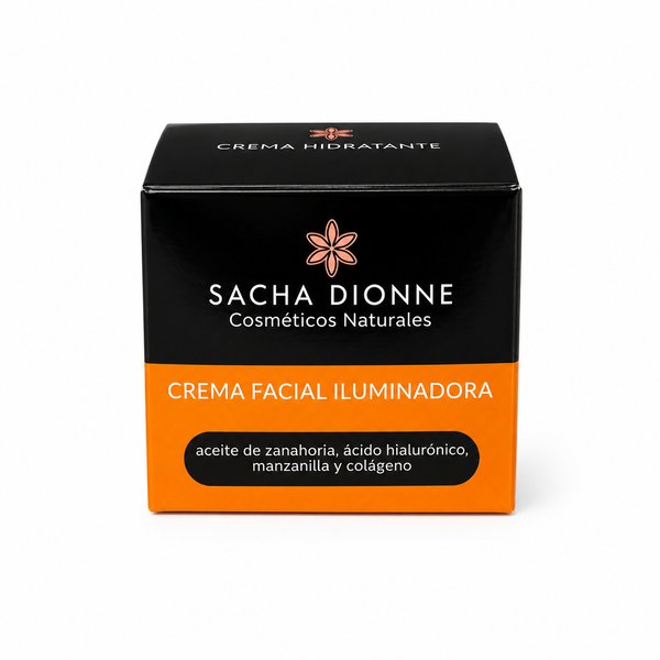 Sacha Dionne Cosméticos Naturales – Crema Facial Iluminadora