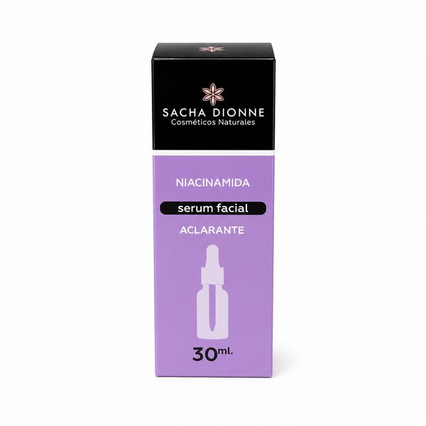 Sacha Dionne Cosméticos Naturales – Niacinamida Serum Facial Aclarante