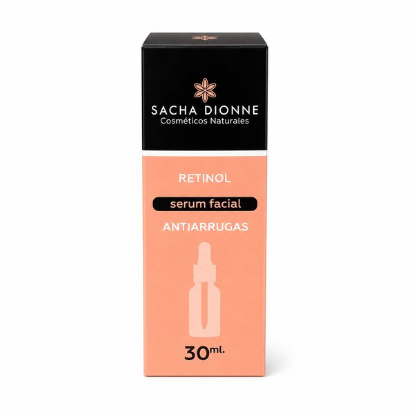 Sacha Dionne Cosméticos Naturales – Retinol Serum Facial Antiarrugas