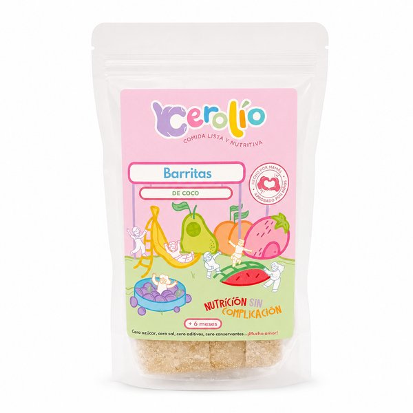 Cerolío – Barritas DE COCO (Comida Lista y Nutritiva)