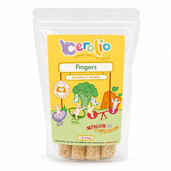 Cerolío – Fingers DE POLLO Y QUINOA (Comida Lista y Nutritiva)