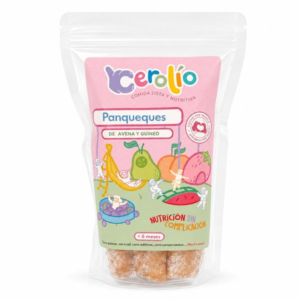 Cerolío – Panqueques DE AVENA Y GUINEO (Comida Lista y Nutritiva)