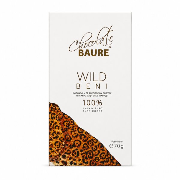 Chocolate BAURE – WILD BENI (100% Cacao Puro / Pure Cocoa)
