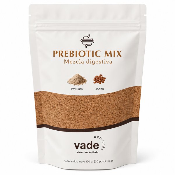 vade nutrición (Valentina Artieda) – PREBIOTIC MIX (Mezcla digestiva de Psyllium y Linaza)