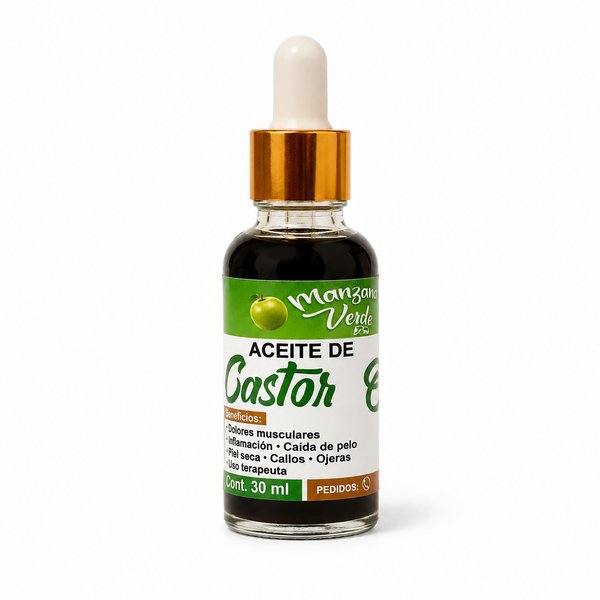 Manzana Verde – Aceite de Castor