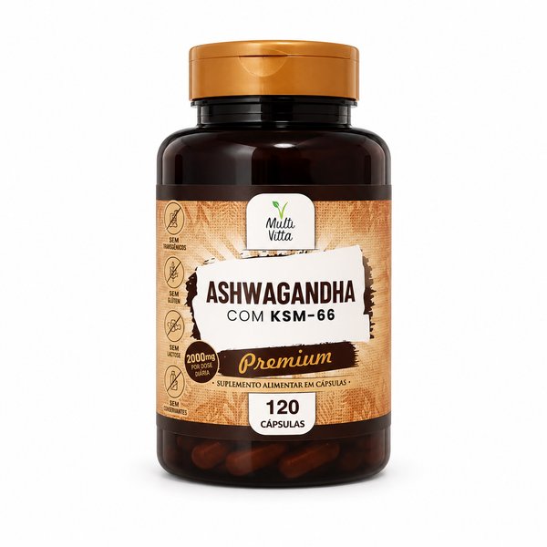 MULTI VITTA – ASHWAGANDHA COM KSM-66 Premium