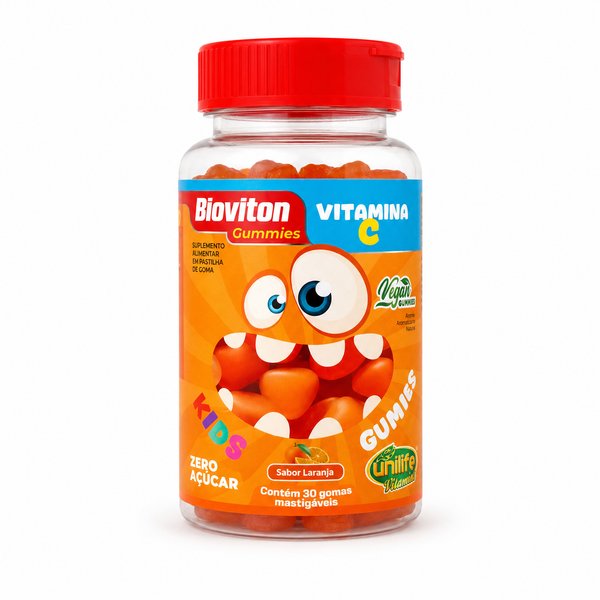 UNILIFE VITAMINS – BIOVITON GUMMIES VITAMINA C KIDS (Sabor Laranja)